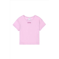 Розовая футболка для девочки Неожиданная скидка в корзине