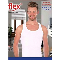 Мужская атлет майка RIBANA (S,M,L,XL,XXL) My-Flex - 4 шт