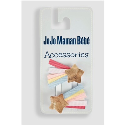 JoJo Maman Bébé Star Clips 2 Pack