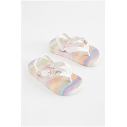 Multi Seashell Flip Flops