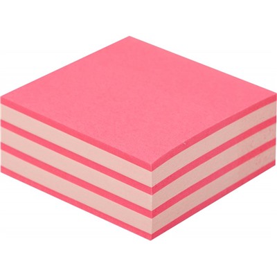 Стикеры Attache Selection миникуб 51х51, розовый 250 л