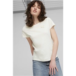Camiseta de algodón orgánico MIF - Blanco