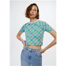 Top crop punto -  Mujer | MANGO OUTLET España