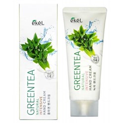 EKEL  Green Tea/ Интенсивный крем для рук с зеленым чаем, 100 мл