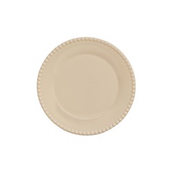 Тарелка закусочная 19см (бежевый) "Tiffany" без инд.упаковки.