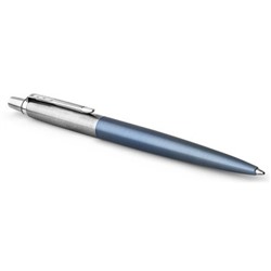 Ручка шариковая PARKER "Jotter Core" K63 Waterloo Blue CT M синие чернила, подарочная коробка 1953191 (419774)