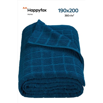 Простыня махровая 190Х200 Happy Fox Home