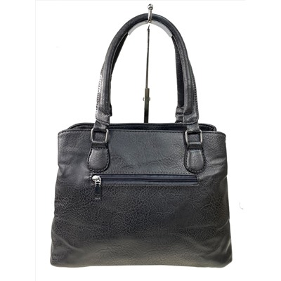 Женская сумка из искусственной кожи, цвет темно-серый
