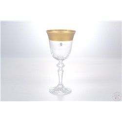 Набор бокалов для вина AS Crystal Матовая полоса Кристина 170мл (6 шт)