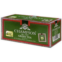 Чай Champion GREEN TEA пакет. 25*2 г