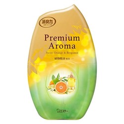 ST Жидкий освежитель воздуха для комнаты "SHOSHU RIKI" (с освежающим ароматом сладкого апельсина и бергамота) 400 мл / 18