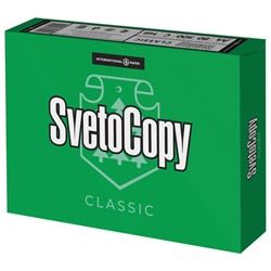 Бумага офисная А4, класс "C", SVETOCOPY CLASSIC, 80 г/м 2 , 500 л., International Paper, белизна 146% (CIE)