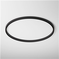Slim Magnetic Накладной радиусный шинопровод черный ⌀ 1200мм