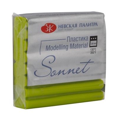 Пластика "Sonnet" , брус 56 г, лайм