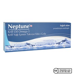 Масло криля Neptune Omega-3 60 капсул