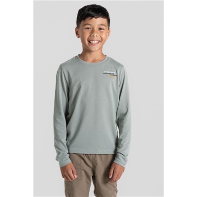 Craghoppers Green NL Cruz Long Sleeved T-Shirt