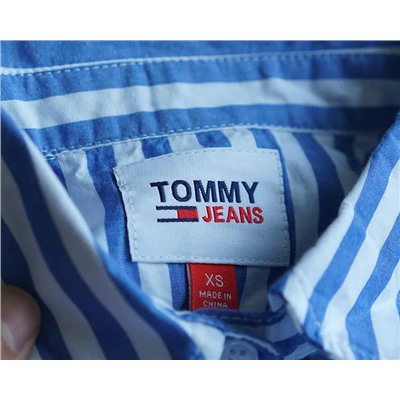 Tomm*y Jean*s  ❤️ женская повседневная рубашка из 💯 хлопка, классический дизайн. Отшиты на фабрике из остатков оригинальных тканей бренда. Цена на оф сайте выше 9 000 👀