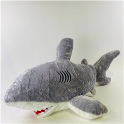 Мягкая игрушка Акула меховая 120 см