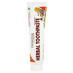 Зубная паста травяная «HERBAL TOOTHPASTE» 100 г, Индия (Patanjali)