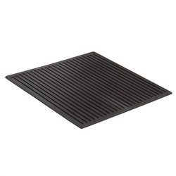 Коврик резиновый диэлектрический SunStep, 50 x 50 см, черный