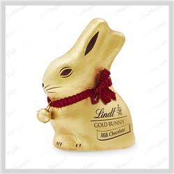 Фигурка Золотой кролик Lindt GOLD BUNNY из молочного шоколада 50 гр