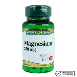 Nature's Bounty Магний 250 мг 60 таблеток