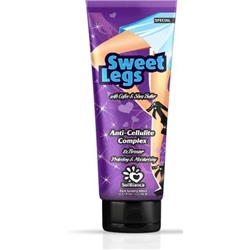 Крем для загара в солярии “Sweet Legs” 125мл  для ног с маслом кофе, маслом Ши и бронзаторами