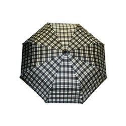 Зонт женский п/автомат D=95см "Шотландка" (RD-2631) ткань - пончо, 8 спиц
