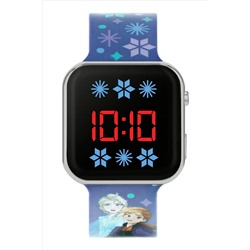 Peers Hardy Multi Disney Frozen Blue Printed Strap LED Watch