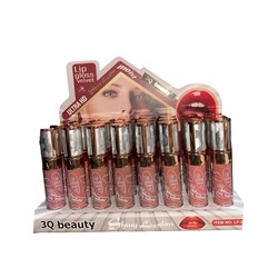 Матовые жидкие помады для губ 3Q Beauty Shiny Velvet Lipgloss (ряд 8шт)