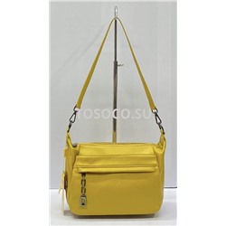 3006 yellow сумка Wifeore натуральная кожа 20х25х10