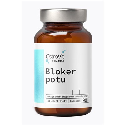 OstroVit Pharma Bloker Potu 90 kaps - БЛОКИРАТОР ПОТА