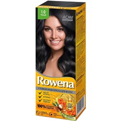 Крем-краска для волос "Rowena" тон  1.0 черный