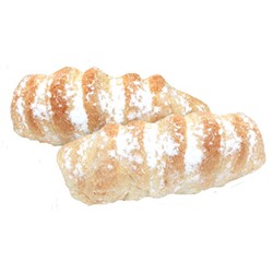 Печенье слоеное Муфточка с крем-брюле, Чистопрудненская КФ, 1,5 кг.