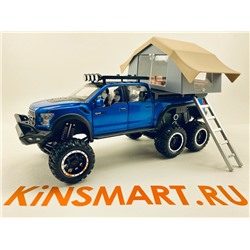 FORD F750 с Домом 1:24 Без ИНД упаковки(размер 8*21см)арт paptor