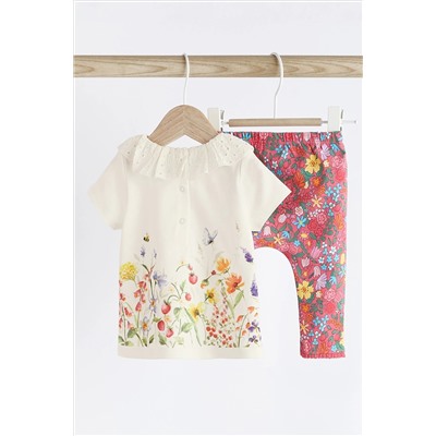 Top And Leggings Baby Set