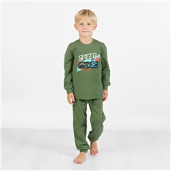 356б-161-х Пижама для мальчиков лонгслив и брюки «Basic» р.28-34