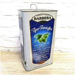 Масло оливковое EXTRA VIRGIN Tipo Famiglia Barbera 3 л ж/б (Италия)