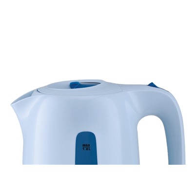 Чайник Centek CT-0044 <Blue 1.8л> 2200Вт, съёмный моющийся фильтр, окно уровня воды