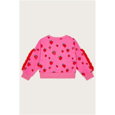 Monsoon Pink	 Sally Strawberry Sweatshirt