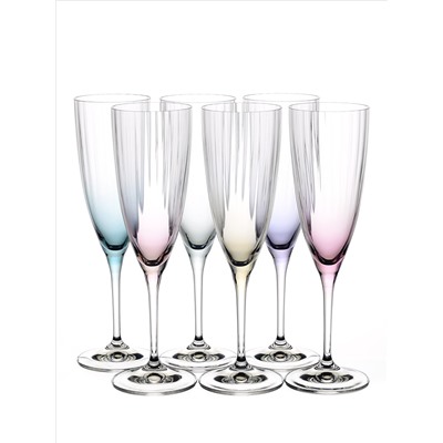 Виола бокал для шампанского 190мл D4882 opt (*6)