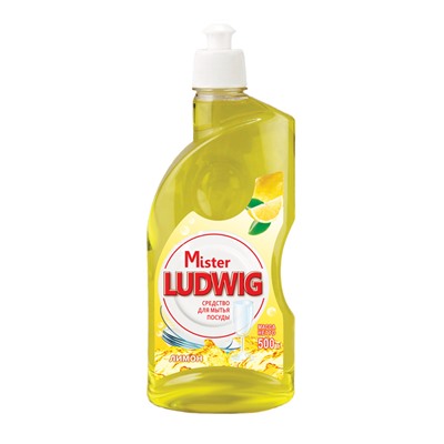MISTER LUDWIG Средство для мытья посуды Лимон 500г