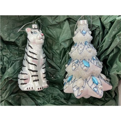 Подарочный набор "Тигр в заснеженном лесу"