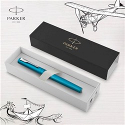 Ручка перьевая PARKER "Vector XL" F21 (CW2159746) Teal CT M ст.нерж. подар.кор. (1877668)