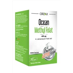 Таблетка Ocean метилфолата 400 мг-30 фолиевая кислота