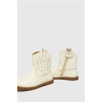 Schuh Junior Cowgirl Western White Boots