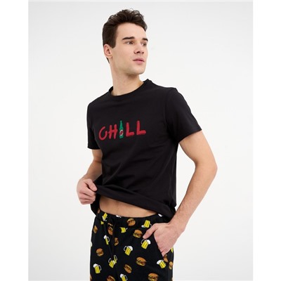 Пижама мужская KAFTAN "Chill" размер 56 709276