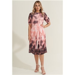 Платье Gizart 5115 розово-коричневый