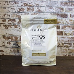Бельгийский белый шоколад Callebaut Select  25,9% какао 2,5 кг галеты