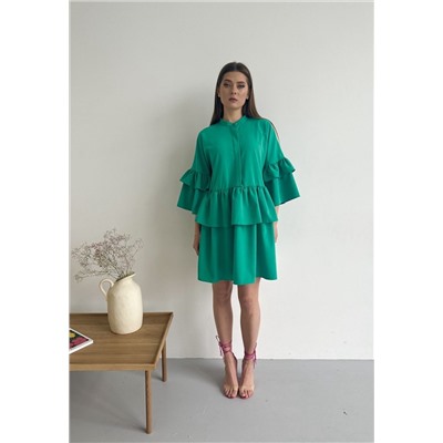 Платье AURA 3203-170  ярко-зеленый